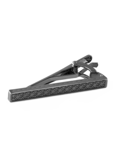 Thomp/ RoseGldPlated/ Clover pattern/Tie Clip