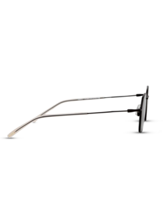 Round frame tinted lenses sunglasses