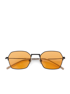 Round frame tinted lenses sunglasses