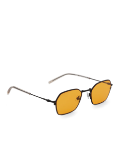 Round frame tinted lenses sunglasses
