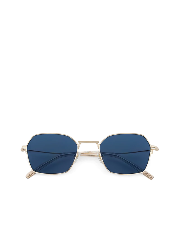 Round frame tinted lenses sunglasses