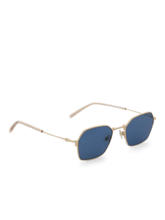 Round frame tinted lenses sunglasses