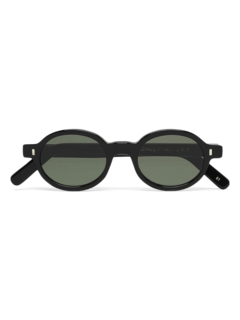 Black Oval Sunglasses