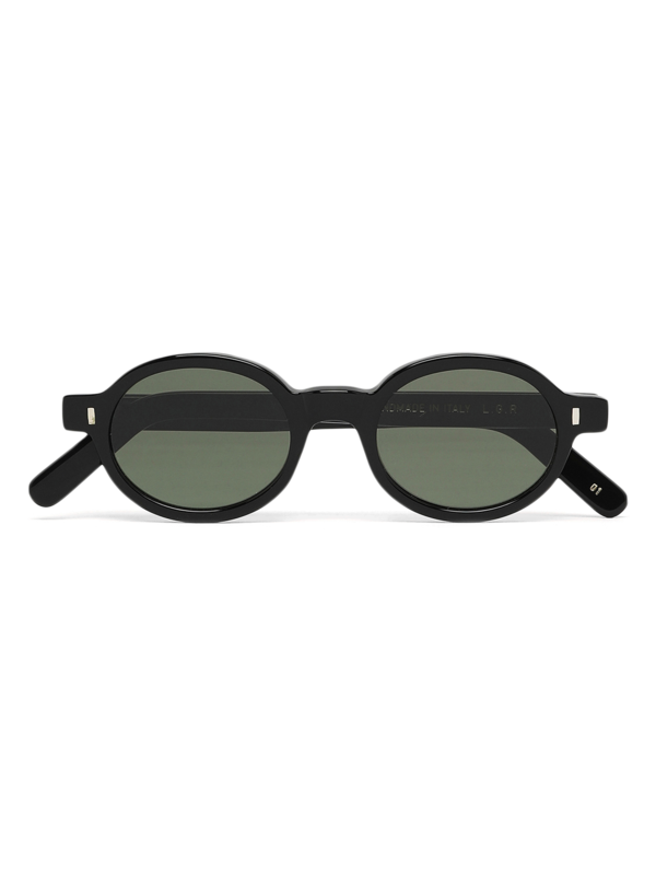 Black Oval Sunglasses