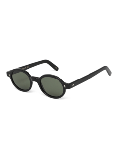 Black Oval Sunglasses