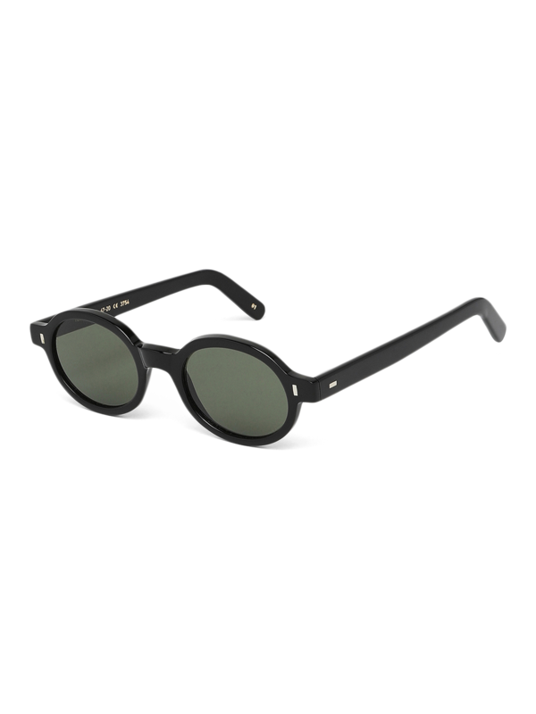 Black Oval Sunglasses