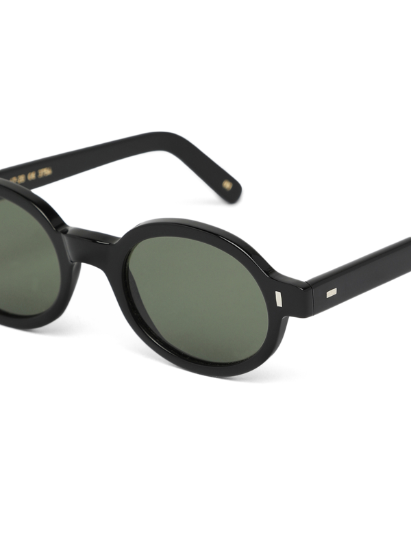 Black Oval Sunglasses