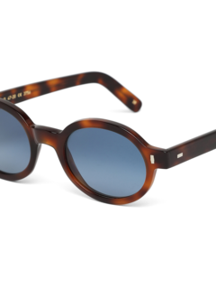 Blue Oval Sunglasses