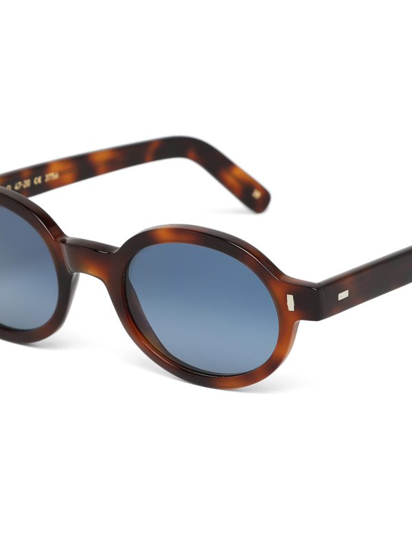 Blue Oval Sunglasses
