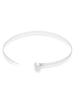 White Classic Tag Bracelet