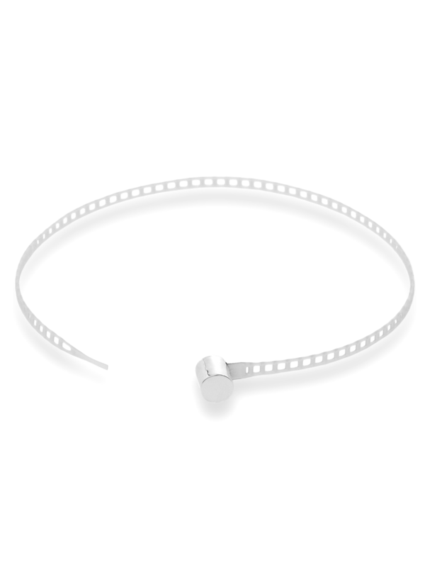 White Classic Tag Bracelet