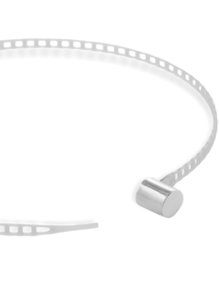 White Classic Tag Bracelet