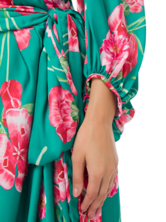 WRAP 7/8 DARK GREEN 7 RED