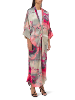 KIMONO PANTS ZODIAC PINK