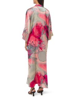 KIMONO PANTS ZODIAC PINK