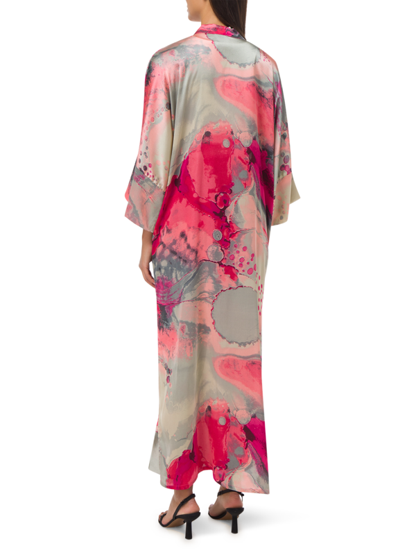KIMONO PANTS ZODIAC PINK