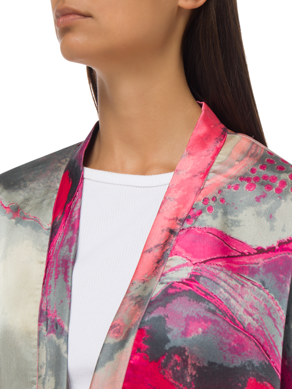 KIMONO PANTS ZODIAC PINK
