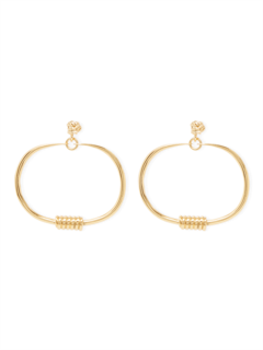 Gold-tone Apia Earrings Small
