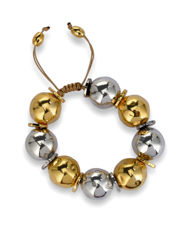 Pure Light Mix Medium Globe Bracelet