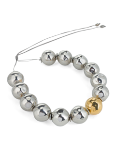 Pure Light Large Globe Choker Necklace