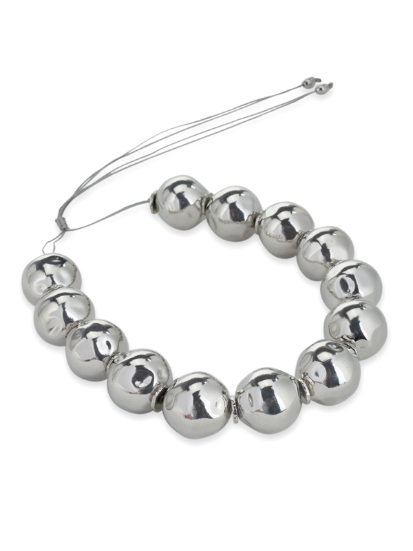 Pure Light Large Globe Choker Necklace