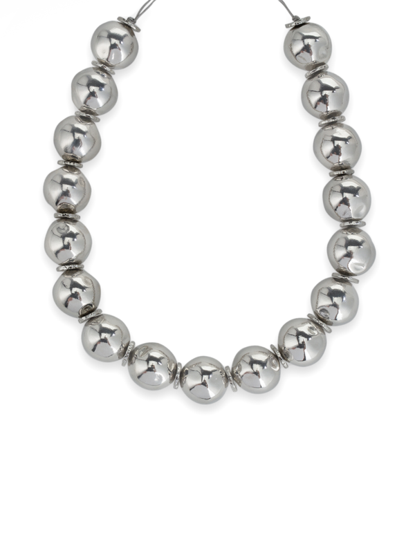 Pure Light Medium Globe Choker Necklace