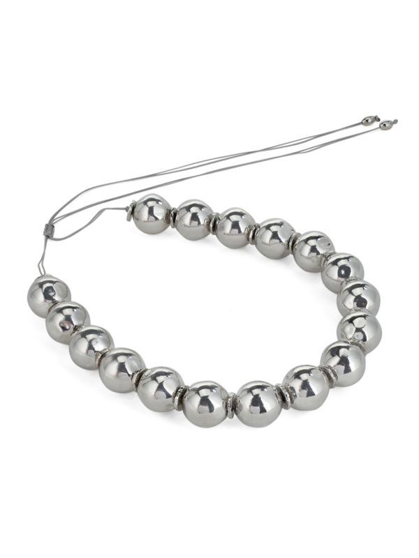 Pure Light Medium Globe Choker Necklace