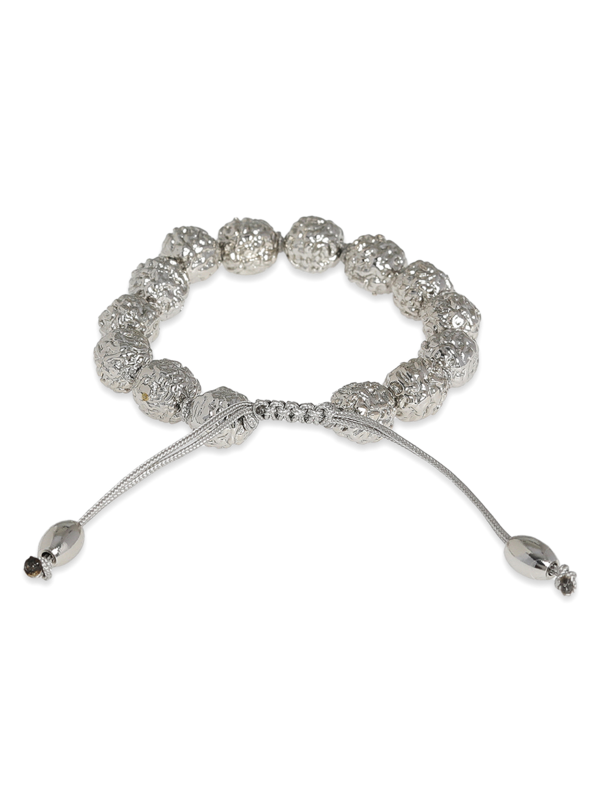 Silver-tone RUDRASHKA CHARM BRACELET