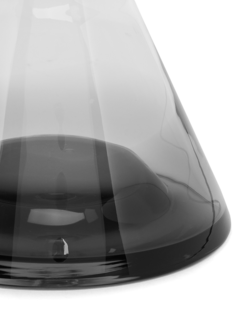 Black Conical Decanter