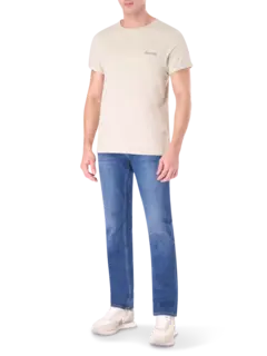 تيشرت بأكمام قصيرة مطرز بكلمة "Dreamer"