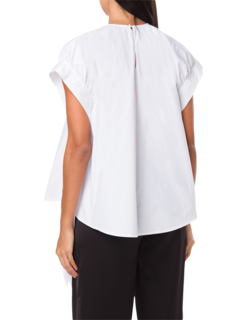 Embellished Mushroom Tie Cap Sleeve Top