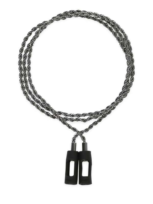 Black Airpod Rope Chain