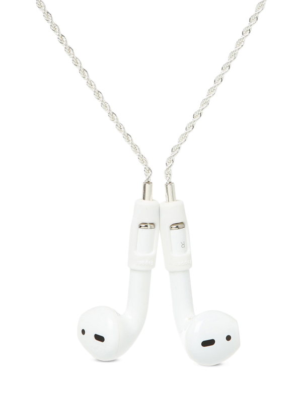 Silver Airpod Rope Chain