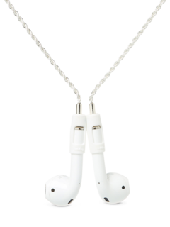 Silver Airpod Rope Chain