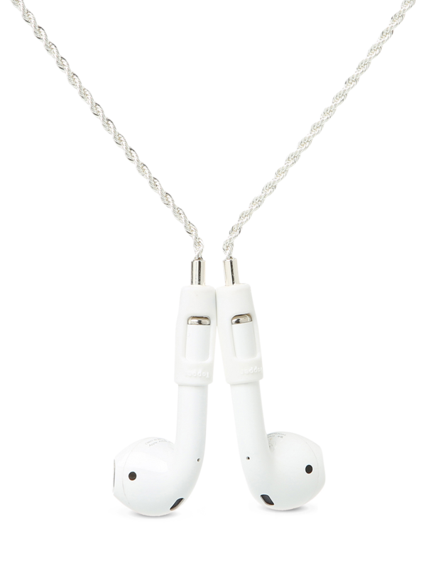Silver Airpod Rope Chain