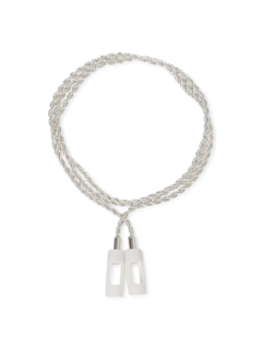 Silver Airpod Rope Chain