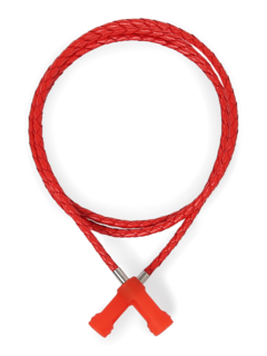 Red Leather Airpod Strap