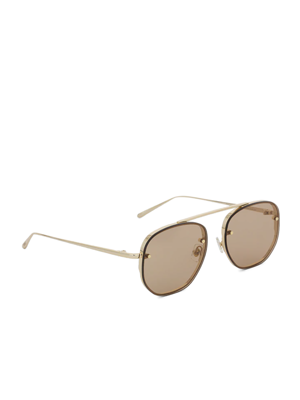 Lightweight metal acetate frame sunglasses