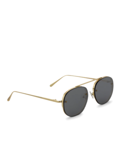 Lightweight metal acetate frame sunglasses