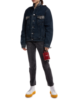 Twin High Waist Vintage Jeans With Original Hem