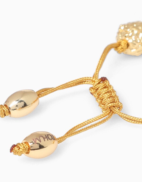 Gold Beaded Bracelet