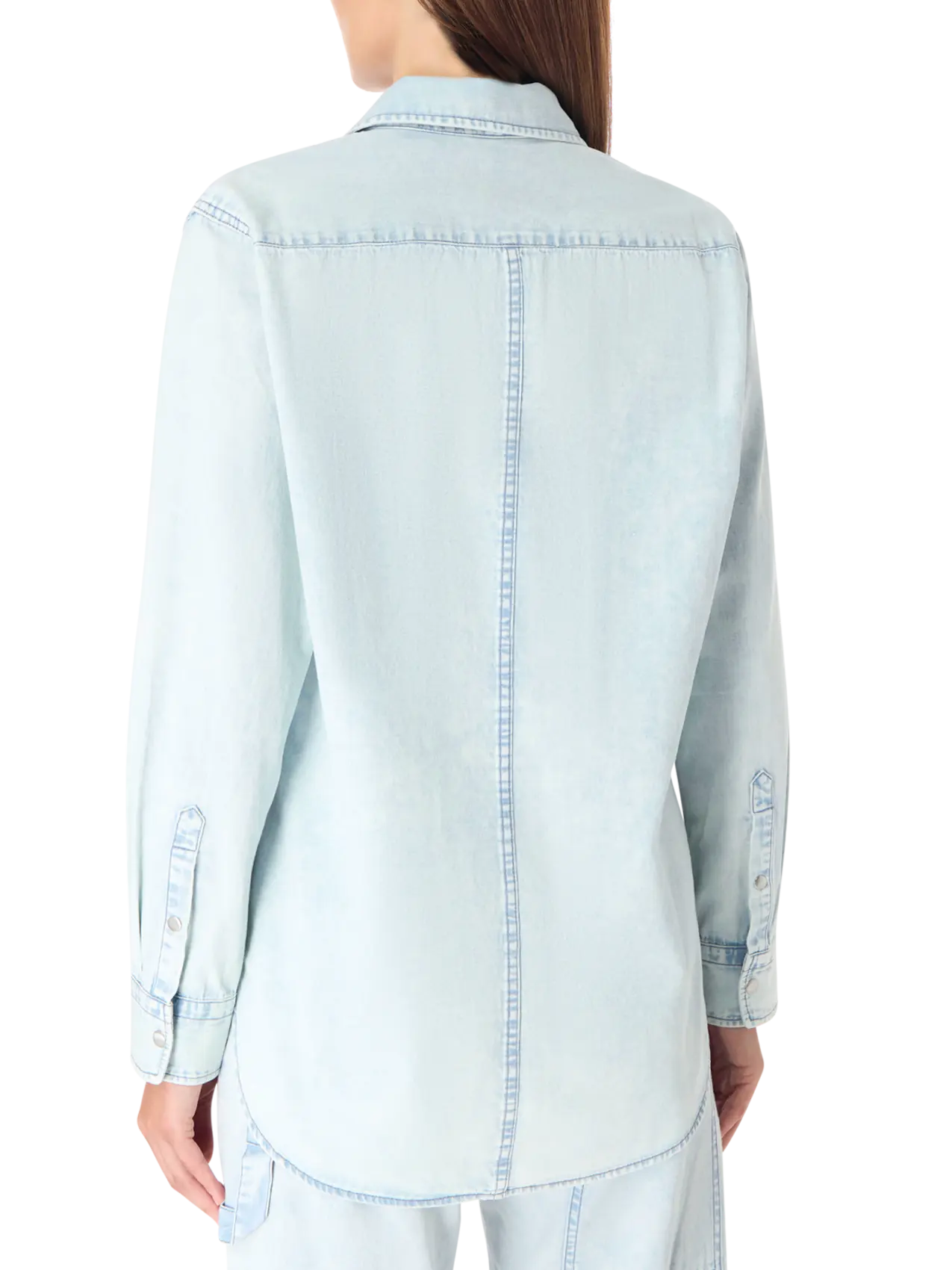 Api Maria Tibi Tibi Summer Denim Charlie Slim Men's Shirt | THAT