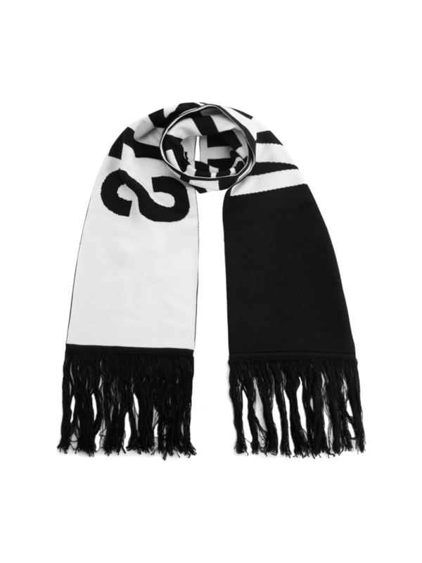 Double Logo Scarf