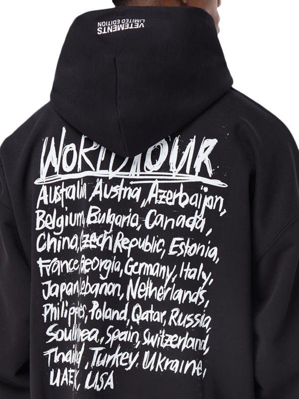 Vetements World Tour Logo Hoodie | THAT Vetements World Tour Logo Hoodie | THAT
