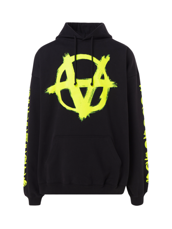 Vetements 2025 anarchy hoodie