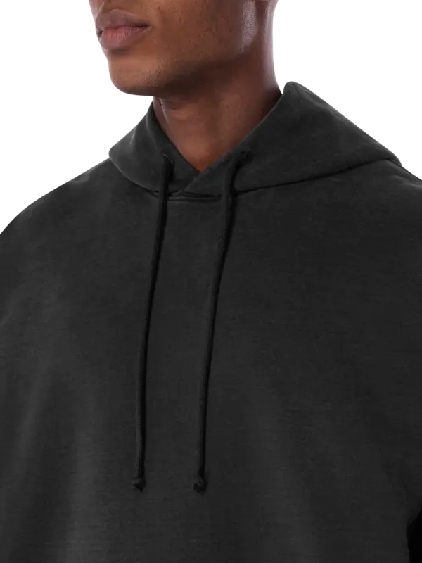 سويت شيرت منسوج بغطاء للرأس مزين بشعار العلامة التجارية