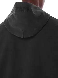 سويت شيرت منسوج بغطاء للرأس مزين بشعار العلامة التجارية