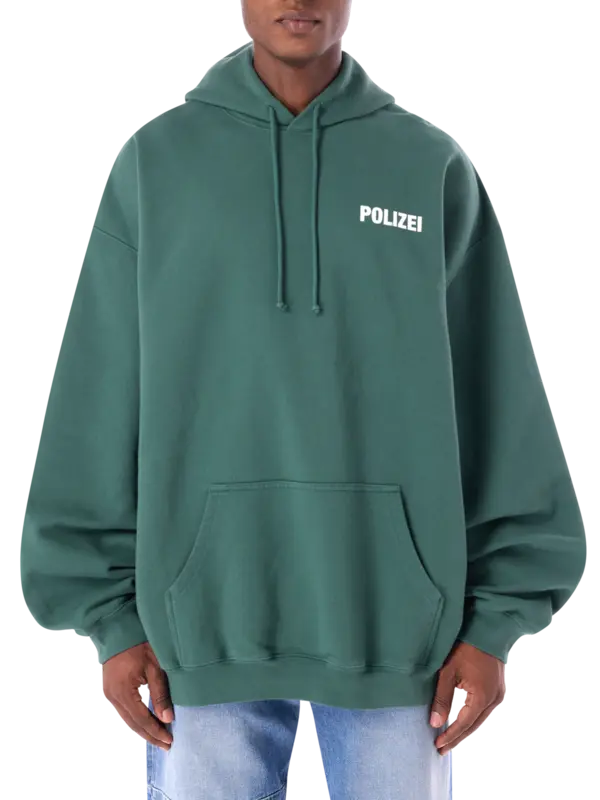 هودي مزين بكلمة "Polizei"