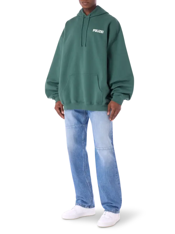 هودي مزين بكلمة "Polizei"