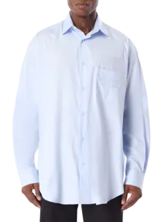 قميص كلاسيكي بشعار مطرز